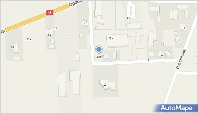 Klwów, Opoczyńska, 45b, mapa Klwów