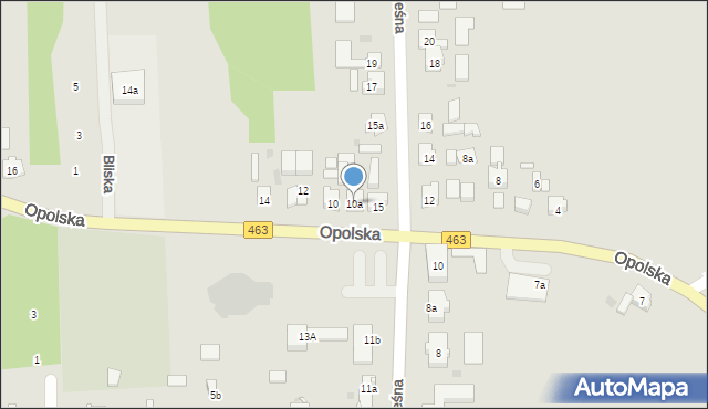 Kolonowskie, Opolska, 10a, mapa Kolonowskie