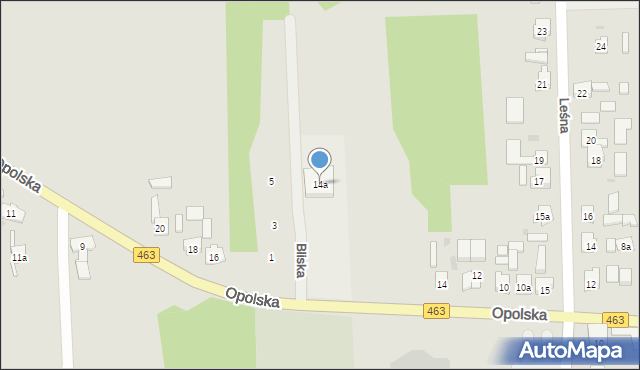 Kolonowskie, Opolska, 14a, mapa Kolonowskie
