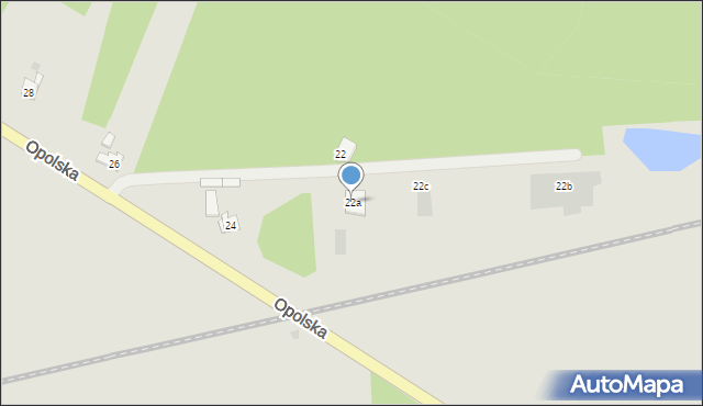 Kolonowskie, Opolska, 22a, mapa Kolonowskie