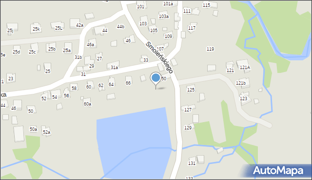 Kraków, Opatkowicka, 68, mapa Krakowa