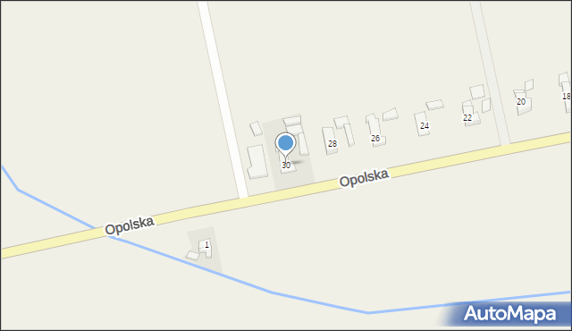 Łowoszów, Opolska, 30, mapa Łowoszów