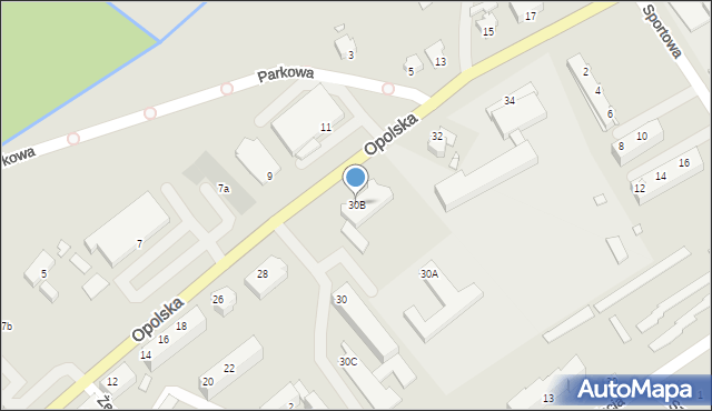 Niemodlin, Opolska, 30B, mapa Niemodlin