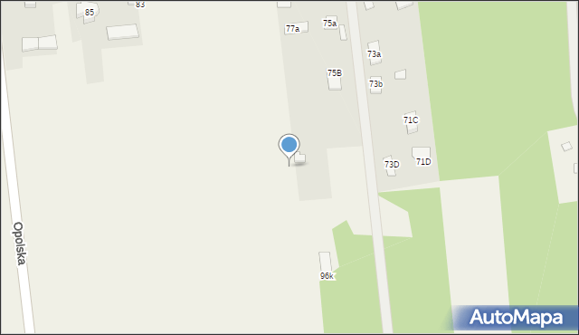 Nowe Załubice, Opolska, 79d, mapa Nowe Załubice