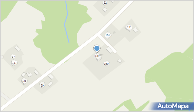 Opacie, Opacie, 139, mapa Opacie