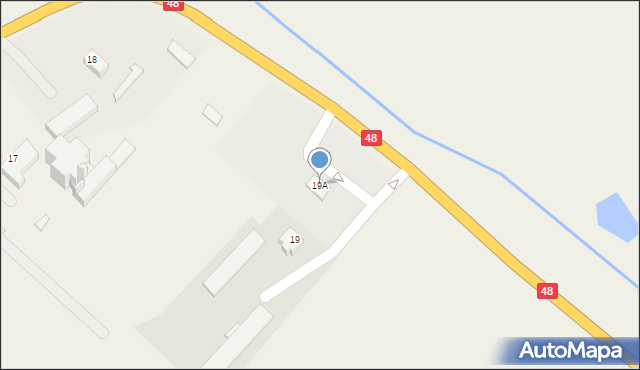 Opactwo, Opactwo, 19A, mapa Opactwo