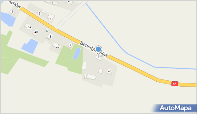 Opactwo, Opactwo, 2, mapa Opactwo