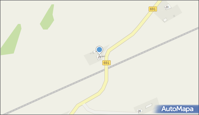 Opactwo, Opactwo, 23, mapa Opactwo