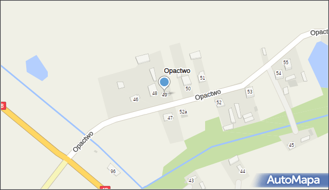 Opactwo, Opactwo, 49, mapa Opactwo