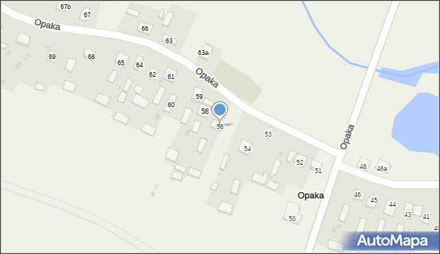 Opaka, Opaka, 56, mapa Opaka