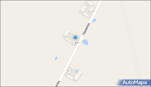 Opalanka, Opalanka, 5, mapa Opalanka