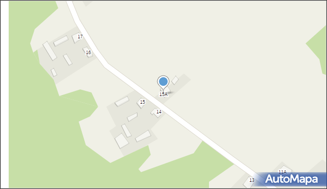 Opaleniec, Opaleniec, 15A, mapa Opaleniec