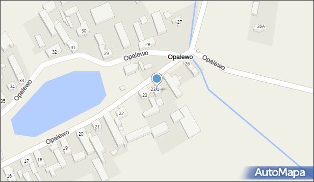 Opalewo, Opalewo, 24, mapa Opalewo