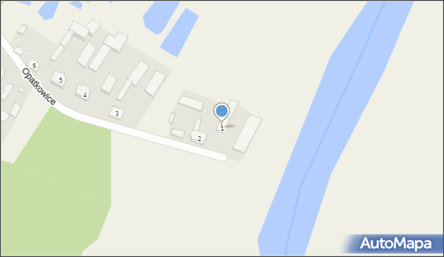 Opatkowice, Opatkowice, 1, mapa Opatkowice