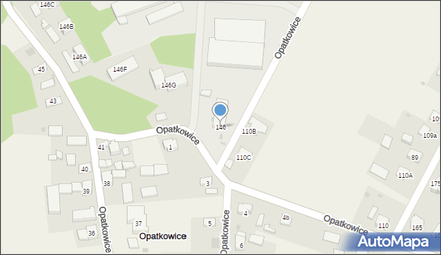 Opatkowice, Opatkowice, 146, mapa Opatkowice