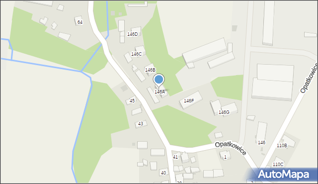 Opatkowice, Opatkowice, 146A, mapa Opatkowice