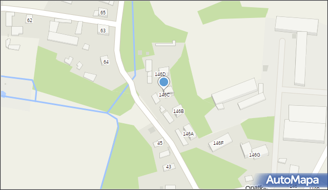 Opatkowice, Opatkowice, 146C, mapa Opatkowice