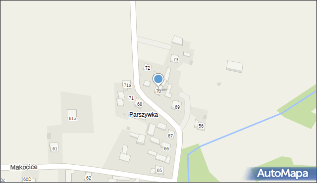 Opatkowice, Opatkowice, 70, mapa Opatkowice