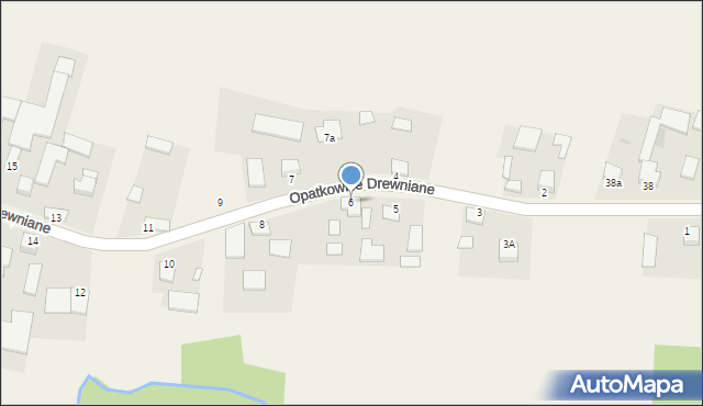 Opatkowice Drewniane, Opatkowice Drewniane, 6, mapa Opatkowice Drewniane