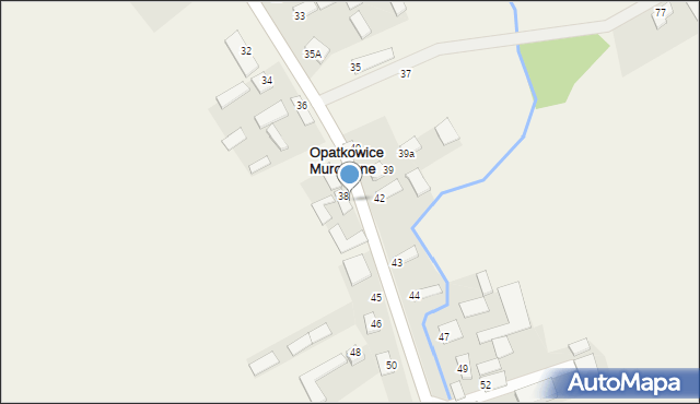 Opatkowice Murowane, Opatkowice Murowane, 41, mapa Opatkowice Murowane