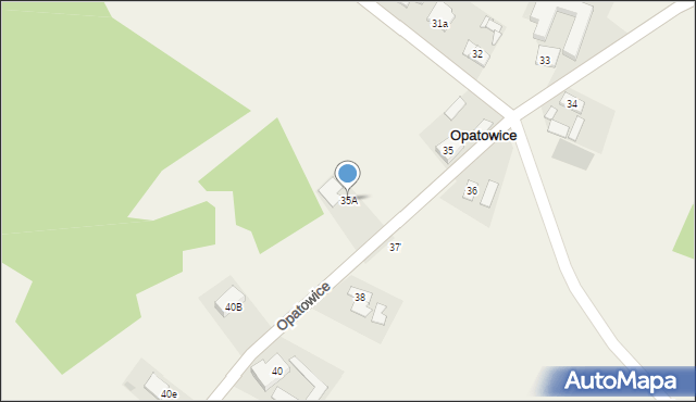 Opatowice, Opatowice, 35A, mapa Opatowice