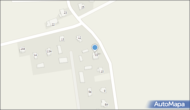 Opinogóra Dolna, Opinogóra Dolna, 11a, mapa Opinogóra Dolna