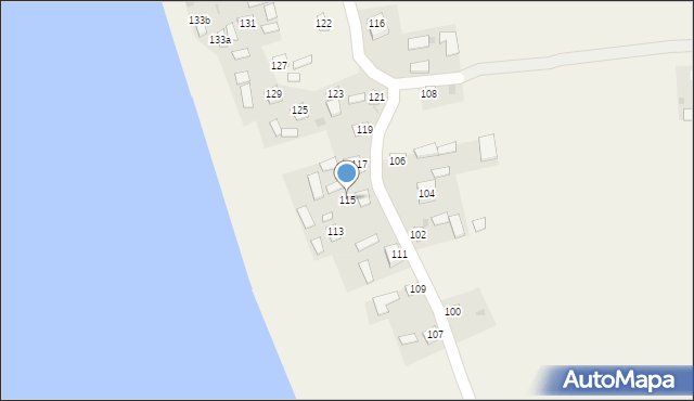Opoczka Mała, Opoczka Mała, 115, mapa Opoczka Mała
