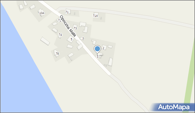Opoczka Mała, Opoczka Mała, 79, mapa Opoczka Mała
