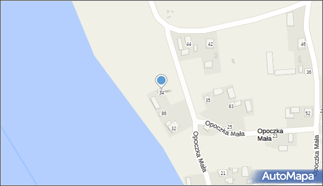 Opoczka Mała, Opoczka Mała, 84, mapa Opoczka Mała