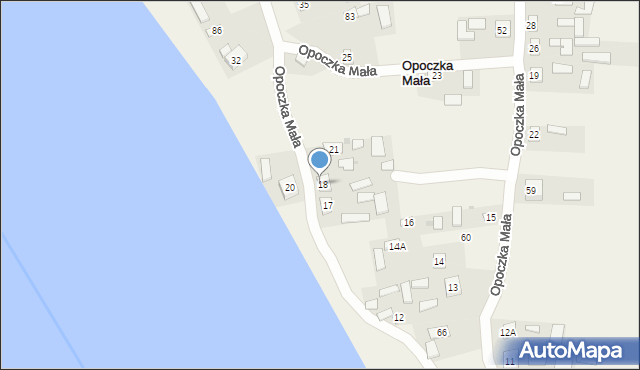 Opoczka Mała, Opoczka Mała, 89, mapa Opoczka Mała