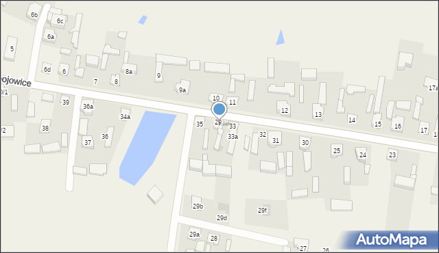 Opojowice, Opojowice, 34, mapa Opojowice