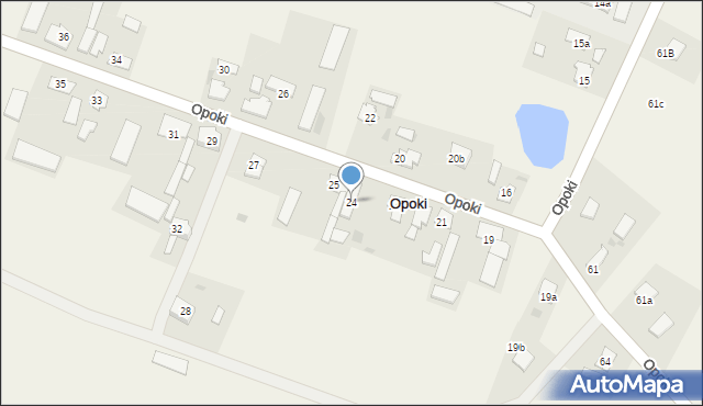 Opoki, Opoki, 24, mapa Opoki