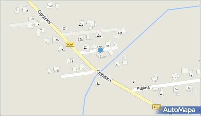 Opole, Opolska, 8, mapa Opola