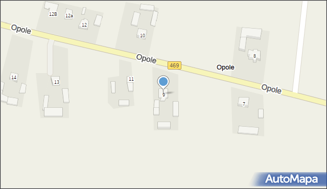 Opole, Opole, 9, mapa Opola