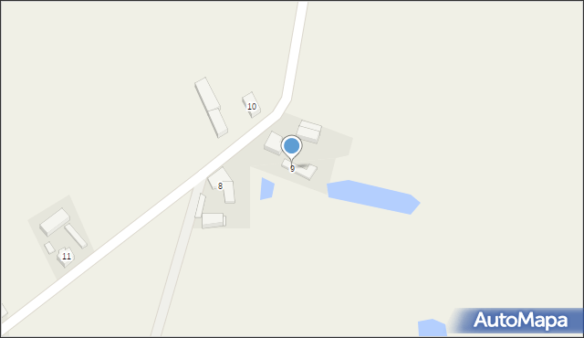 Oporzyn, Oporzyn, 9, mapa Oporzyn