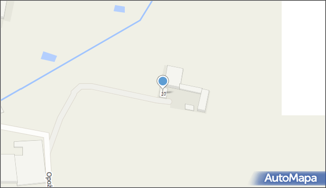 Opożdżew, Opożdżew, 10, mapa Opożdżew