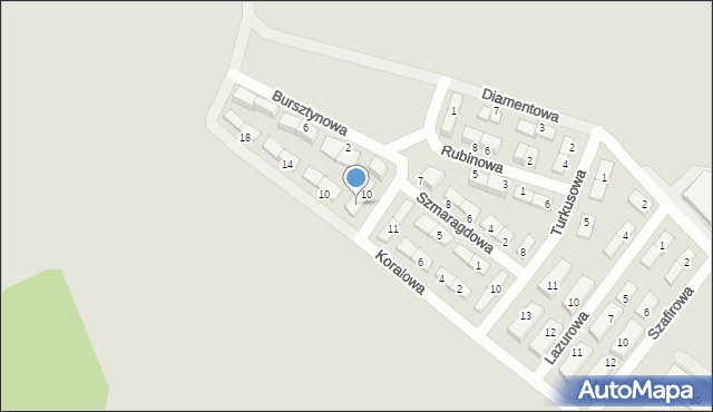 Pleszew, Opalowa, 12, mapa Pleszew