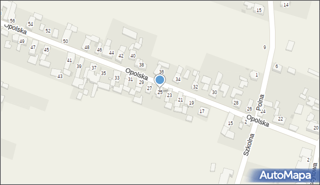 Racławiczki, Opolska, 25, mapa Racławiczki