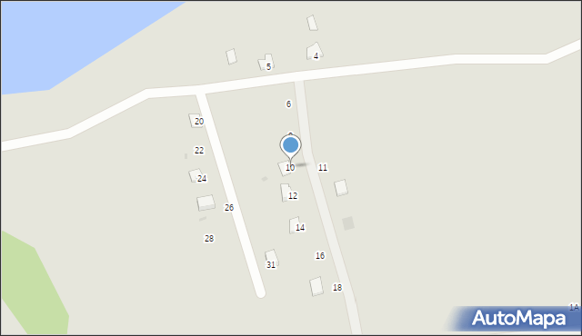 Rajgród, Opartowo, 10, mapa Rajgród