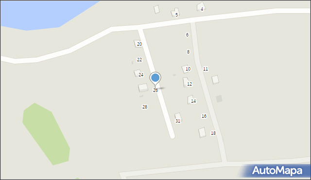 Rajgród, Opartowo, 26, mapa Rajgród