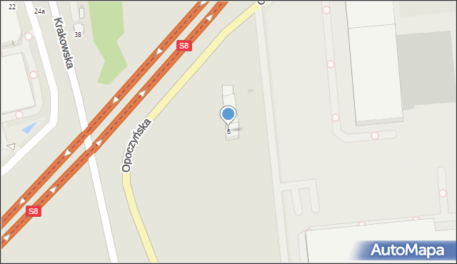 Rawa Mazowiecka, Opoczyńska, 6, mapa Rawa Mazowiecka