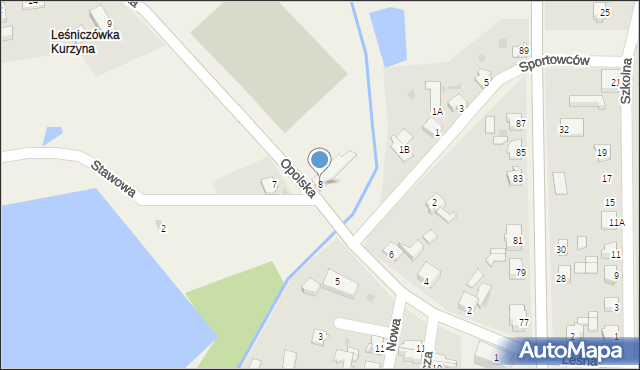 Rudziniec, Opolska, 8, mapa Rudziniec