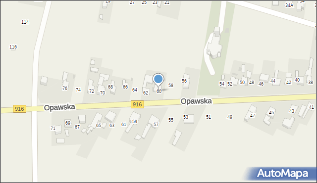 Samborowice, Opawska, 60, mapa Samborowice