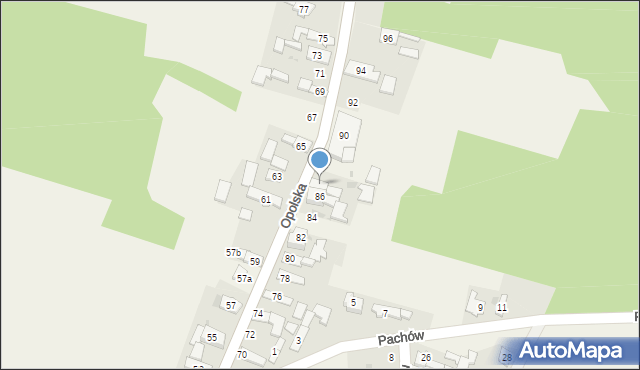 Smolarnia, Opolska, 88, mapa Smolarnia