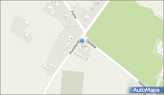 Starościn, Opolska, 2, mapa Starościn