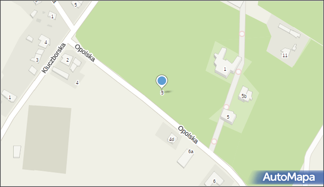 Starościn, Opolska, 3, mapa Starościn