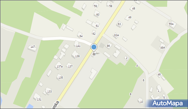 Staszów, Opatowska, 88, mapa Staszów