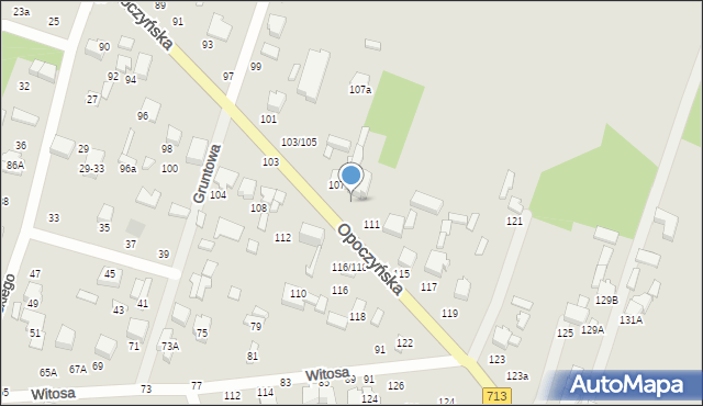 Tomaszów Mazowiecki, Opoczyńska, 109, mapa Tomaszów Mazowiecki