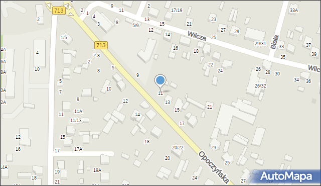 Tomaszów Mazowiecki, Opoczyńska, 11, mapa Tomaszów Mazowiecki