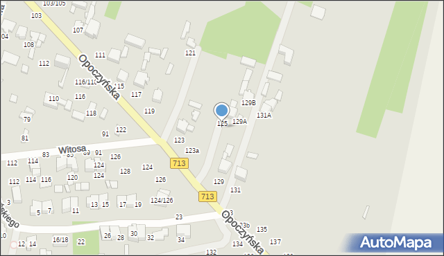 Tomaszów Mazowiecki, Opoczyńska, 127, mapa Tomaszów Mazowiecki